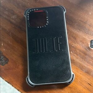 Black Custom Casetify Phone Case 14 pro max